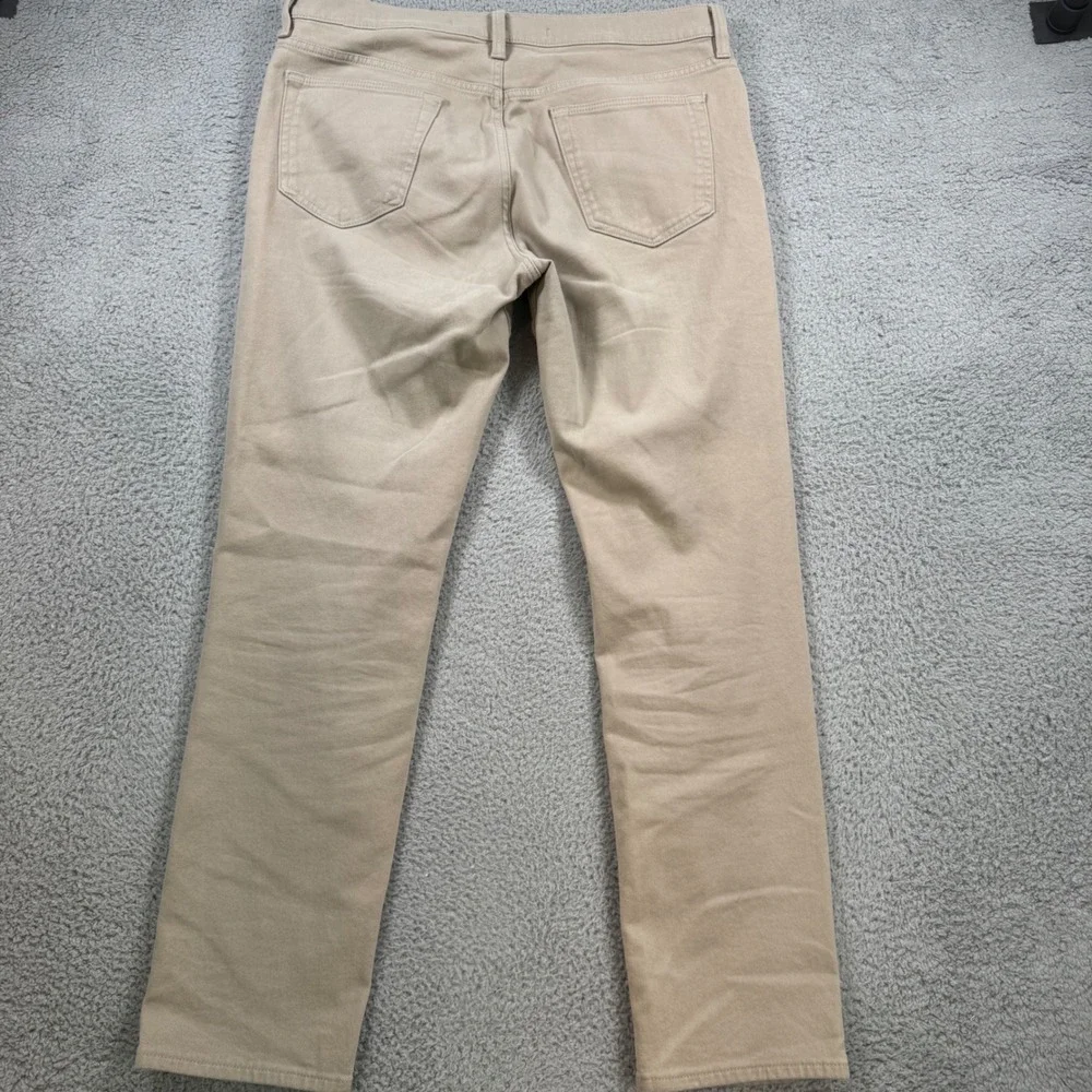 Banana Republic Slim Fit Khaki Pants‎ Mens 34x30 Tan Cotton Stretch Chinos